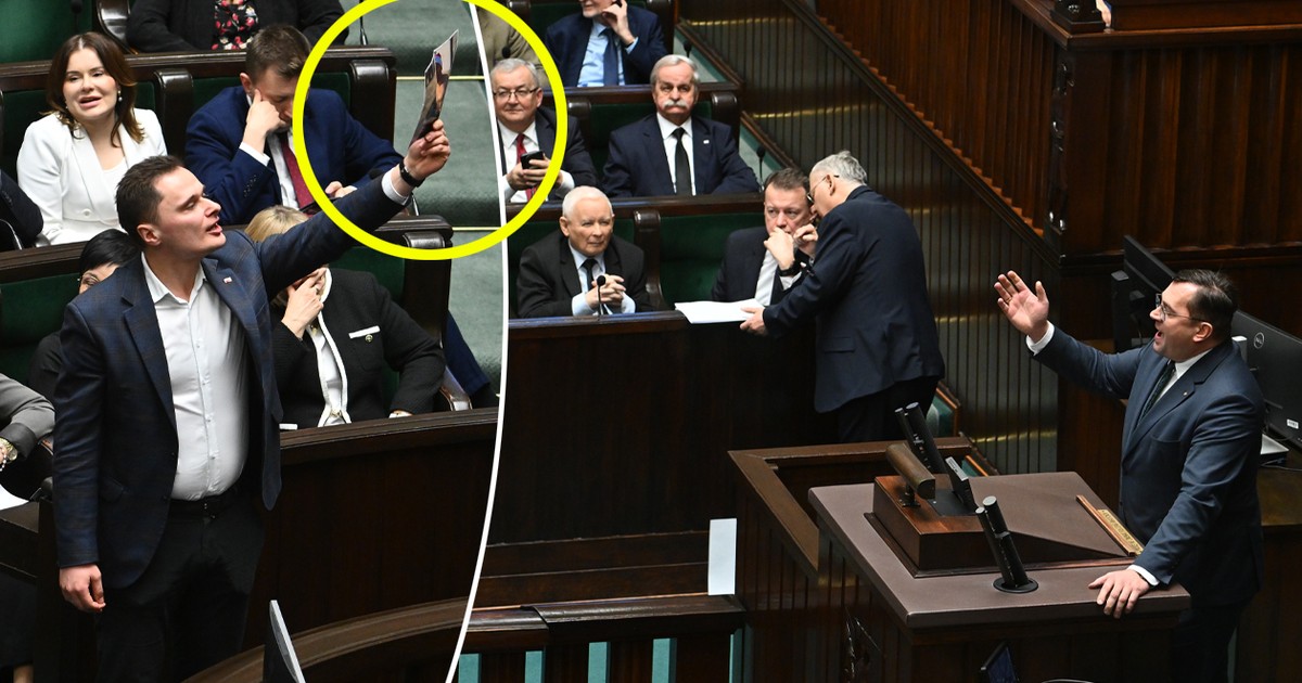 Zawrzało na sali posiedzeń. Posłowie krzyczeli: do dymisji. Nagle wyciągnęli zdjęcie