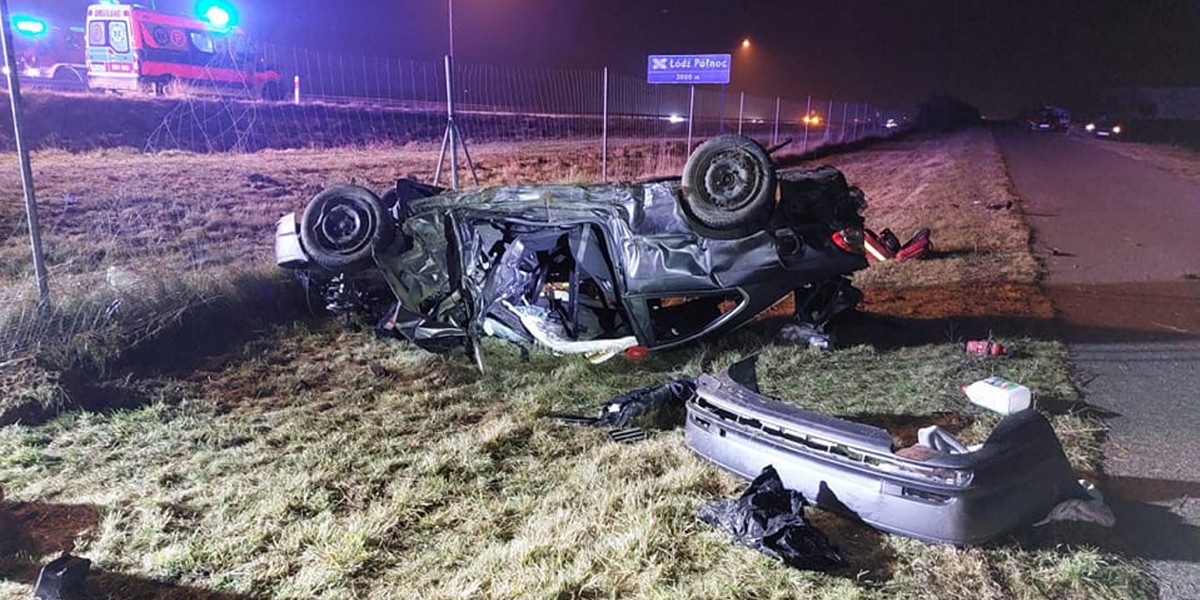 Tragiczny wypadek na autostradzie A2 w Łódzkiem.