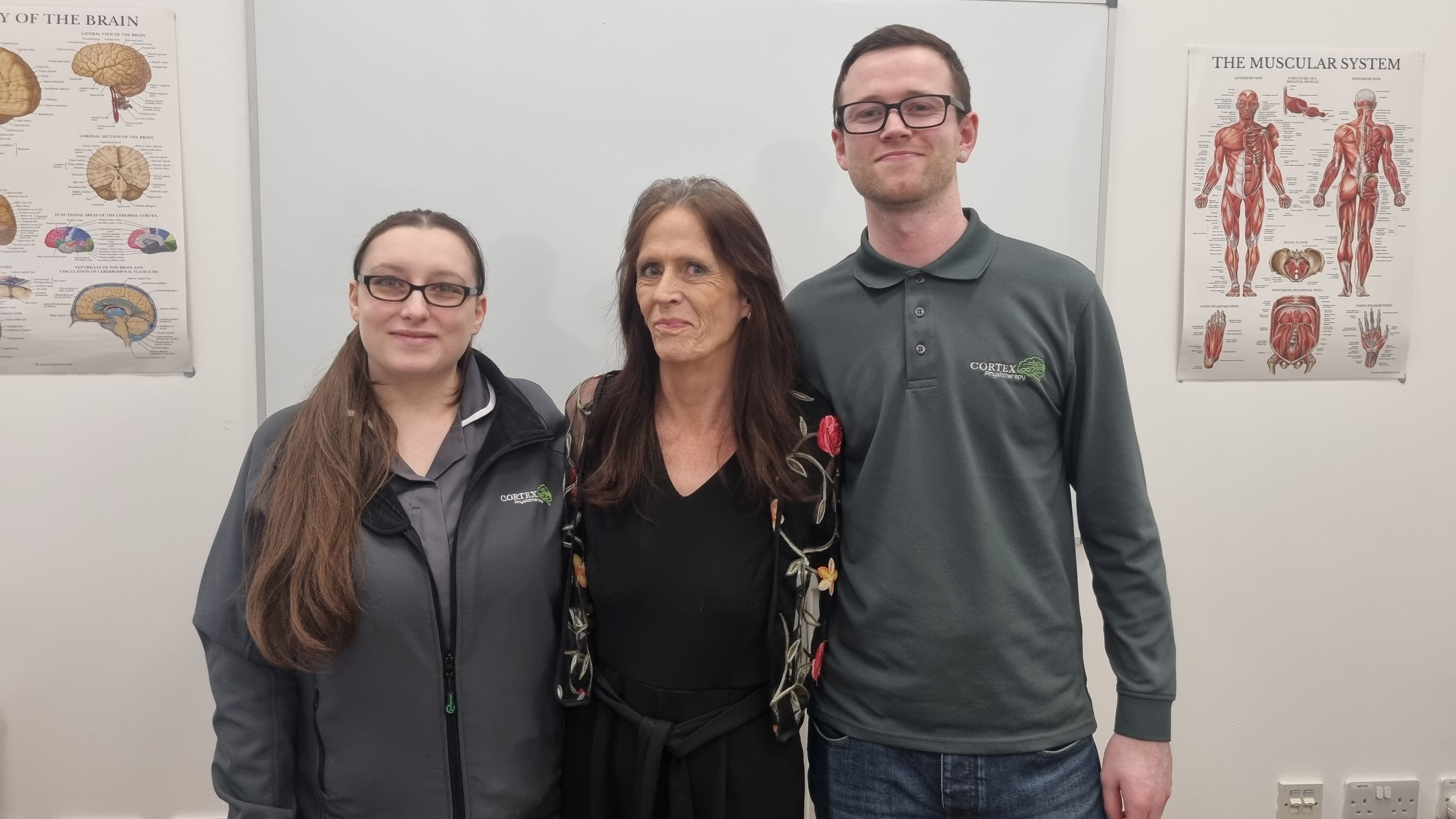 58-year-old drops to six stone with brain damage - then her son does the impossible