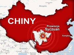Chiny zniszczone, a ziemia wciąż się trzęsie
