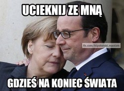 Romantyczna Merkel i śpiący prezes Kaczyński. MEMY TYGODNIA