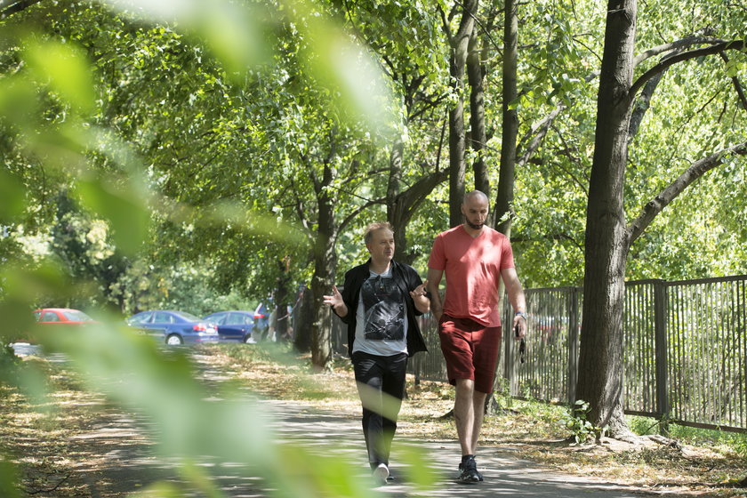 Marcin Gortat i Michał Bryś