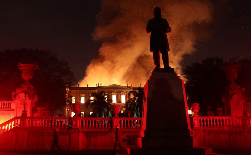 Pożar Muzeum Narodowego w Rio de Janeiro