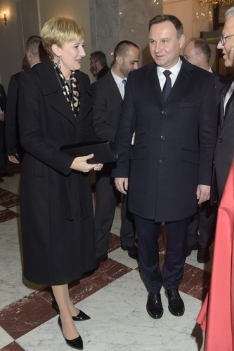 Agata Kornhauser-Duda i Andrzej Duda