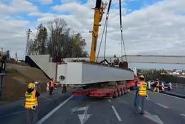 Utrudnienia na budowanym odcinku zakopianki. GDDKiA stawia długi wiadukt