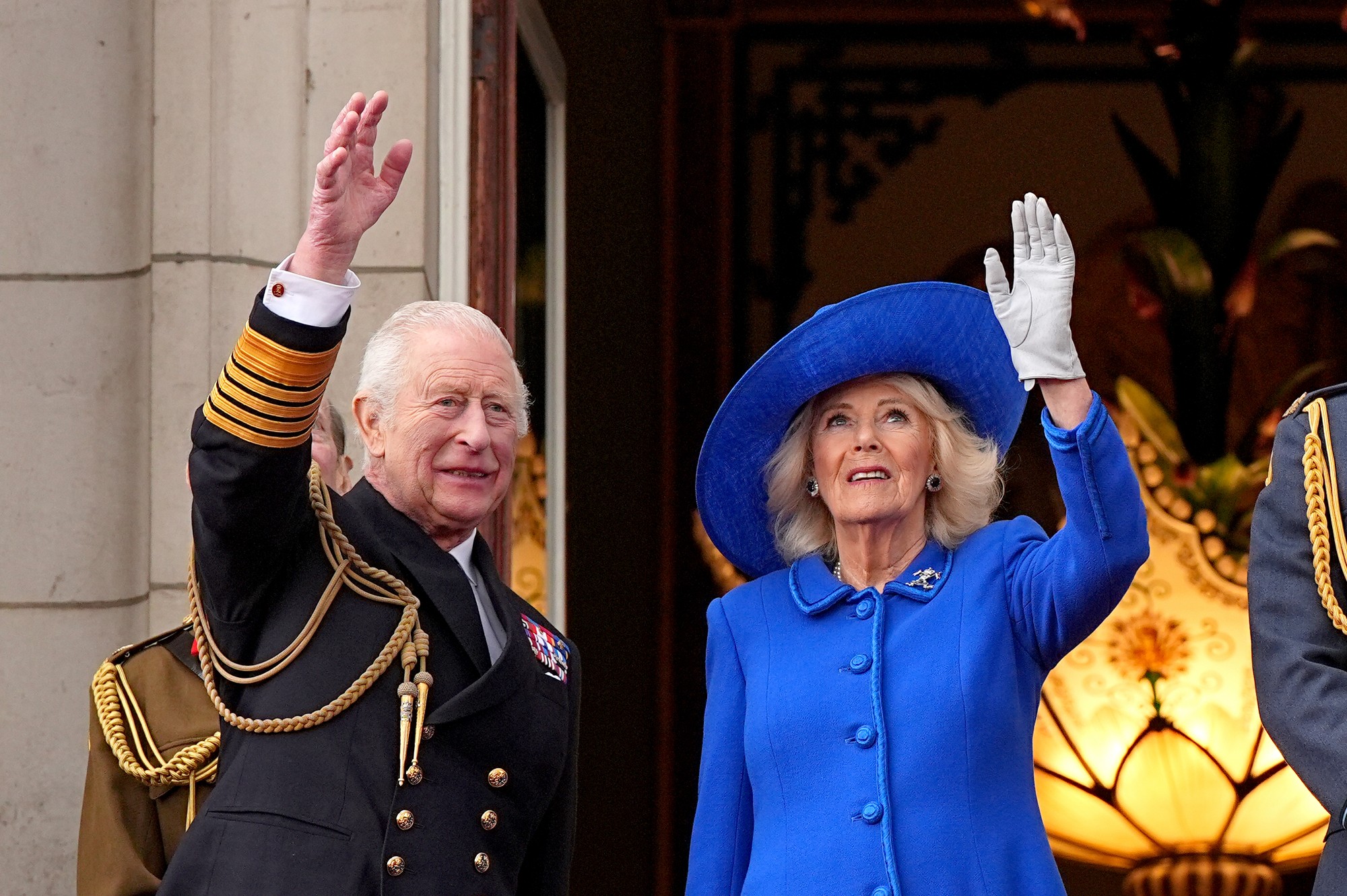 Kráľ Karol III. a kráľovná Camilla.