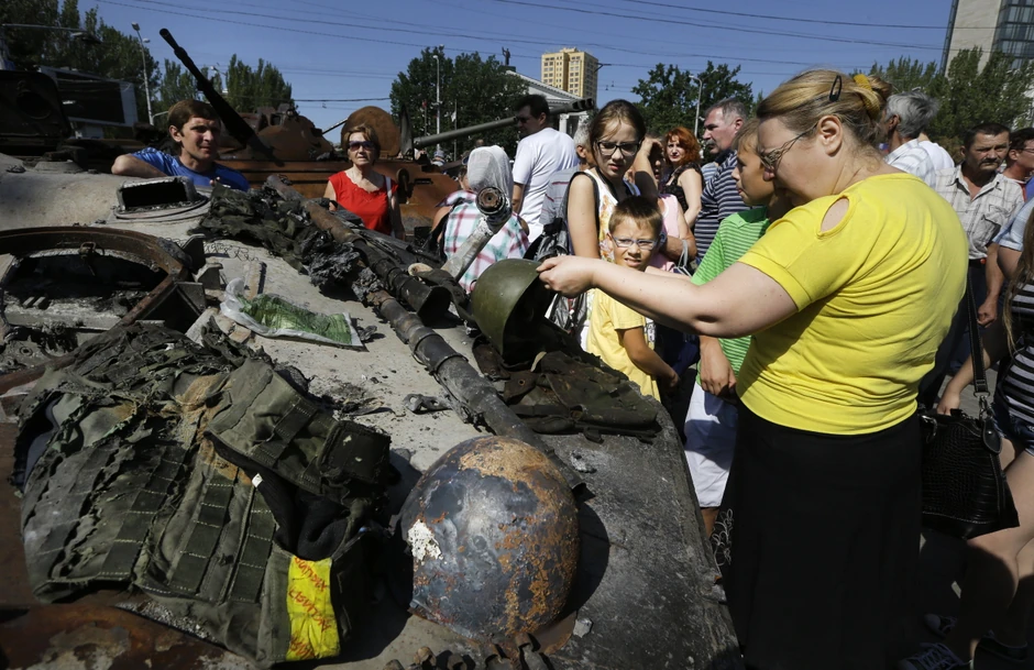 Deo neobične izložbe u Donjecku