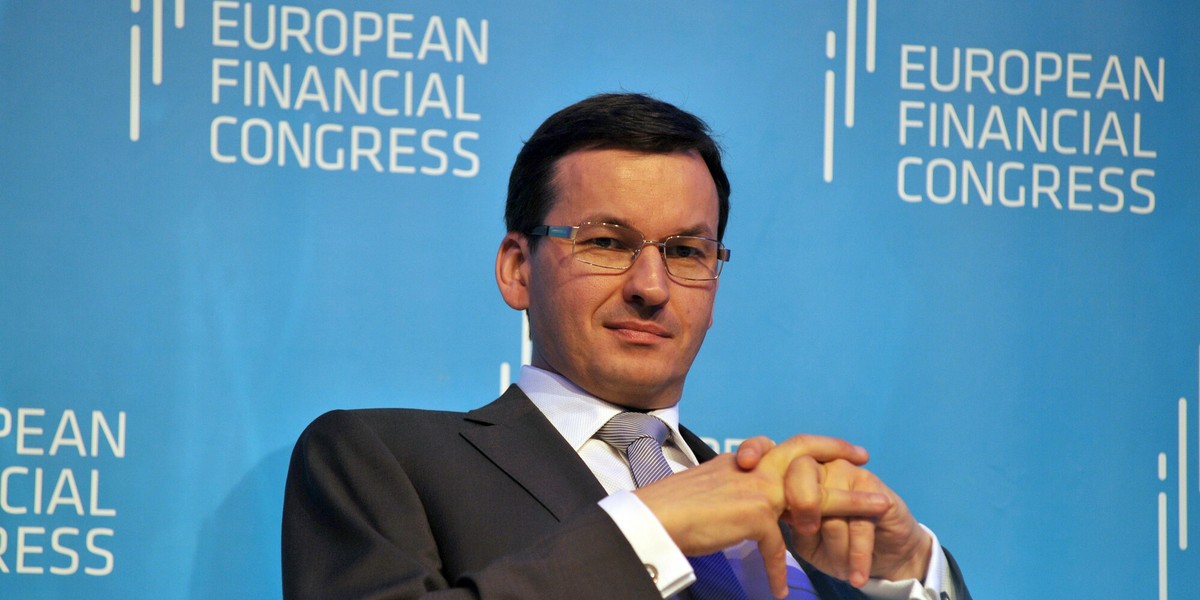 Mateusz Morawiecki w 2012 r. jeszcze jako prezes zarządu BZ WBK