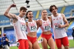Igrzyska Europejskie. Srebro polskiej sztafety mieszanej 4x400 m