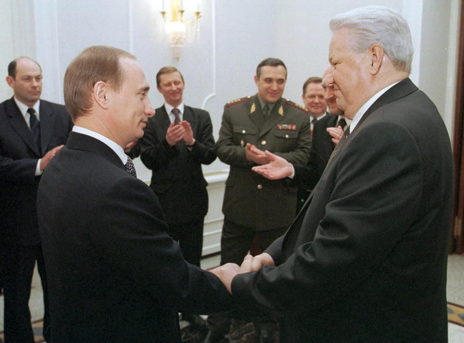 Putin i Jeljcin