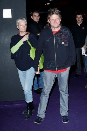 Kazik Staszewski z żoną Anną w 2012 r.