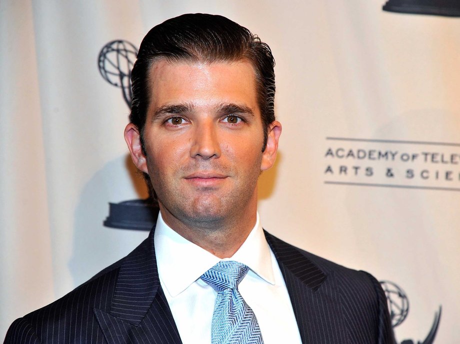 Donald Jr. is a huge outdoorsman. He hunts deer with a bow and arrow.