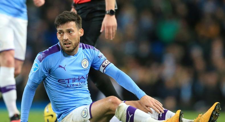 Manchester City midfielder David Silva faces a race to be fit for the Real Madrid clash