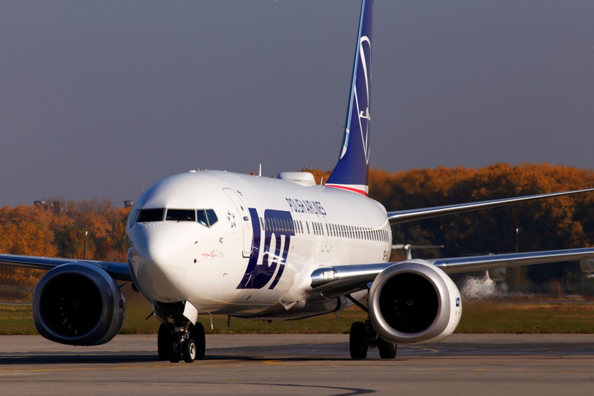 Boeing 737 MAX 8 Polskich Linii Lotniczych LOT