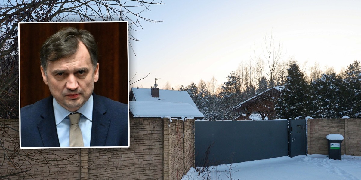 Zbigniewa Ziobro ma dom pod Warszawą.