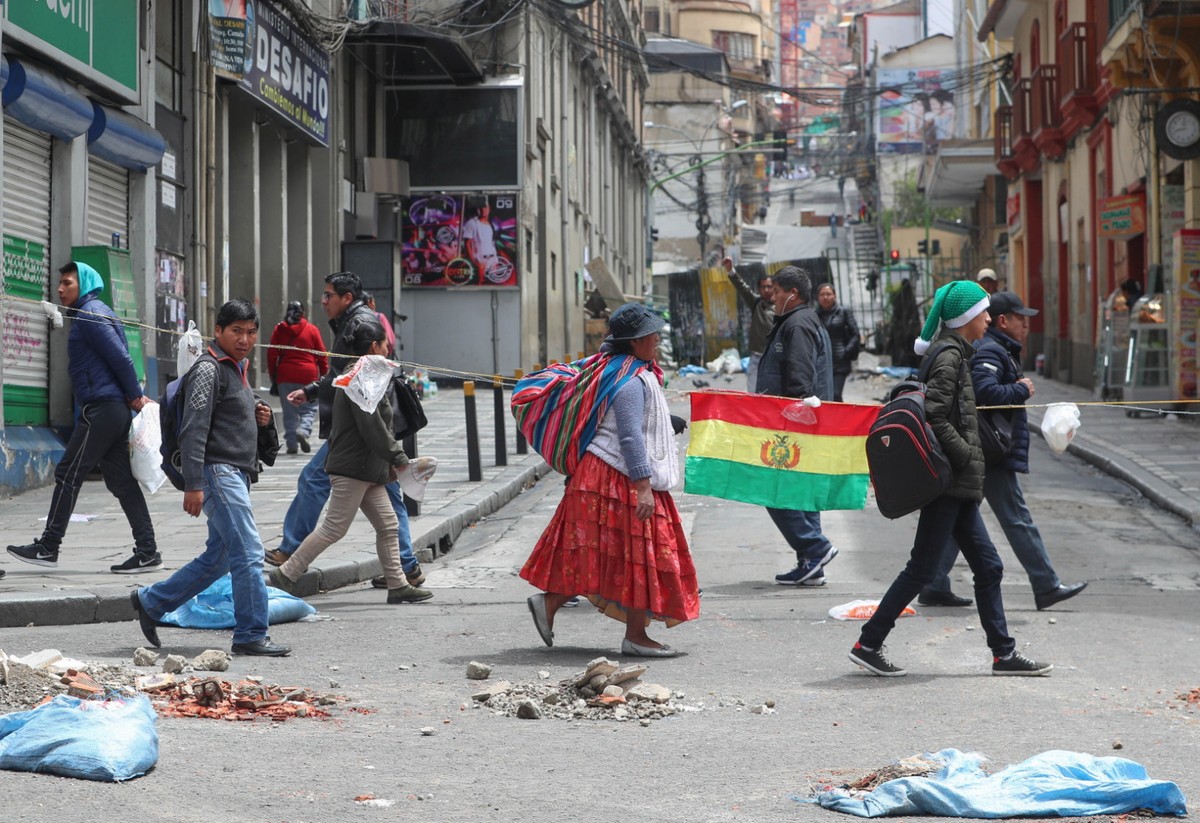 La Paz po dymisji Evo Moralesa