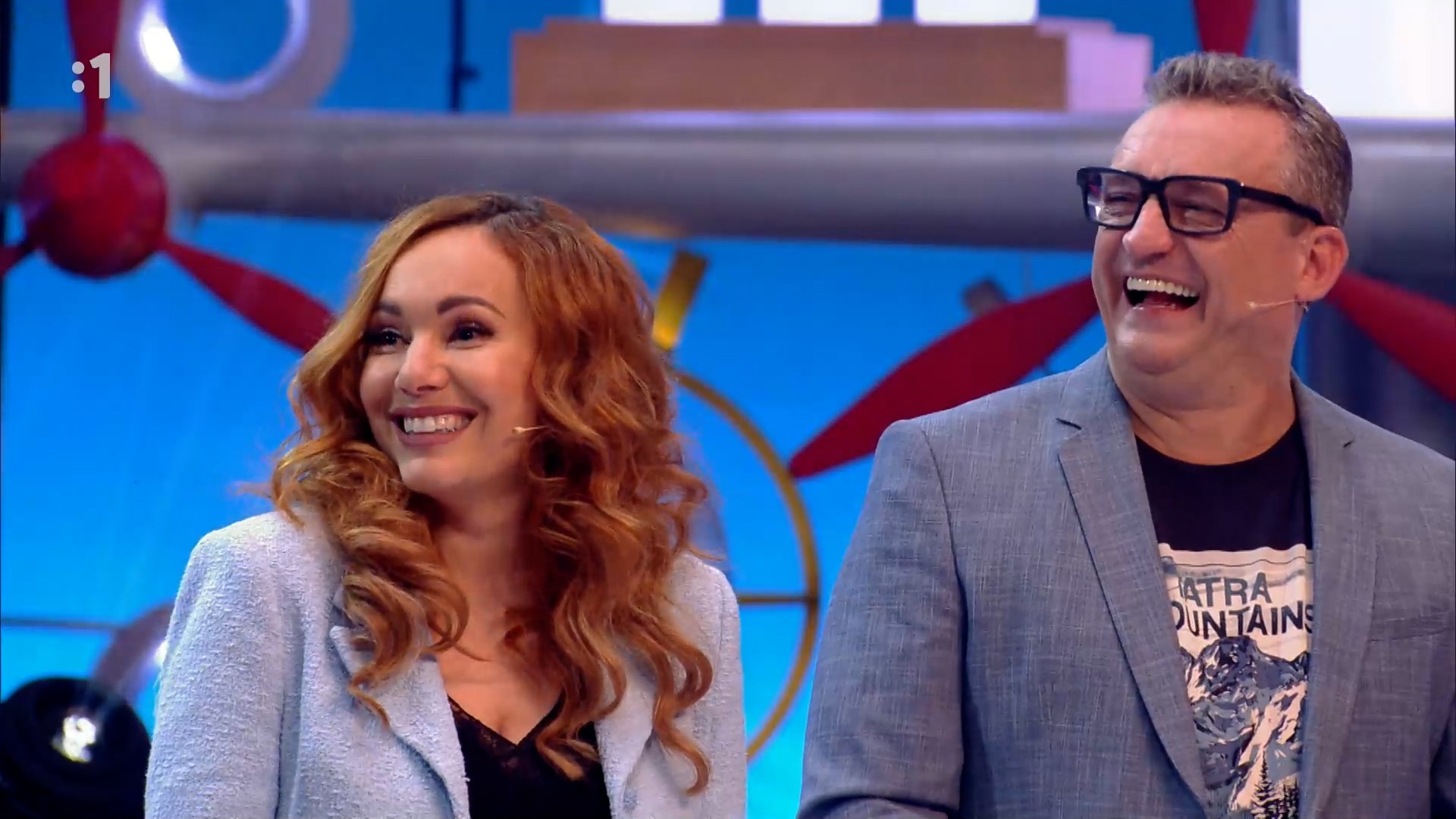 Vera Wisterová a Marcel Forgáč v šou Na správnej ceste.