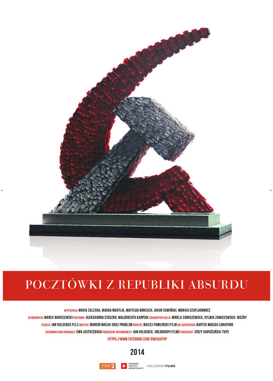 "Pocztówki z Republiki Absurdu" - plakat