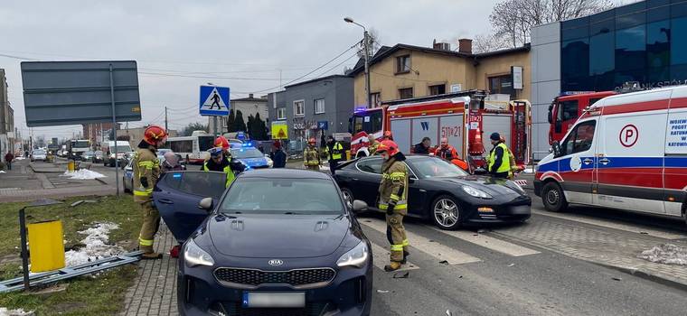 Takiego finału pościgu za Audi nie spodziewali się nawet policjanci