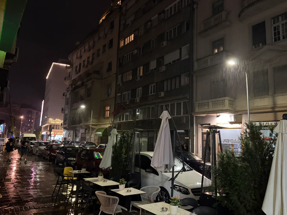 Pljusak u Beogradu