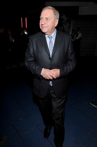 Jerzy Stuhr na premierze filmu 'AmbaSSada'