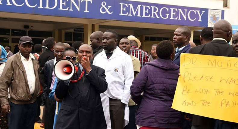 KNH Workers strike kicks off 