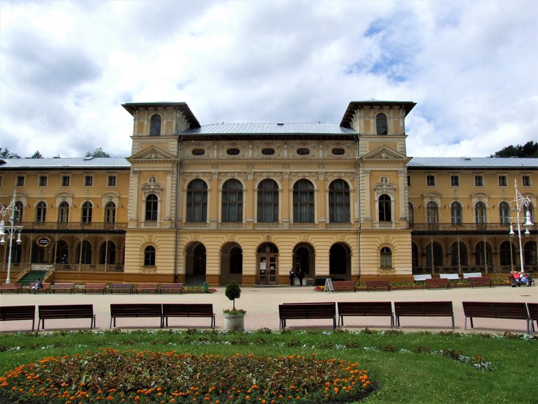 Krynica-Zdrój – widok na deptak. fot. Jakub Zygmunt