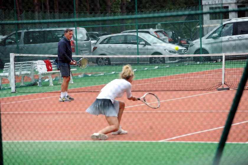 Jan Englert i Beata Ścibakówna