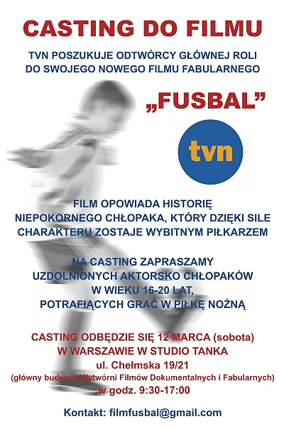 "Fusbal" - casting mały