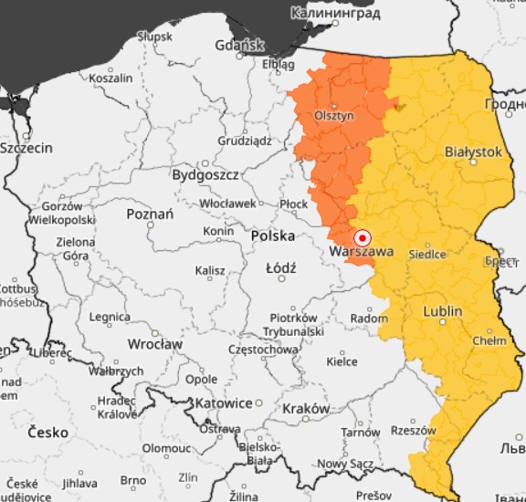 Ostrzeżenia IMGW przed upałami