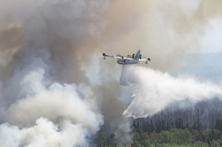 Najnaseljeniji deo Aljaske je i dalje pod dimom