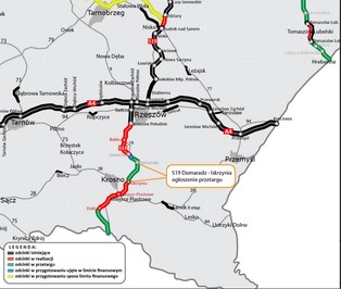 Via Carpatia: GDDKiA ogłosiła przetarg na budowę kolejnego odcinka S19