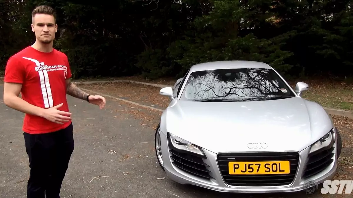 Paul Wallace i jego Audi R8