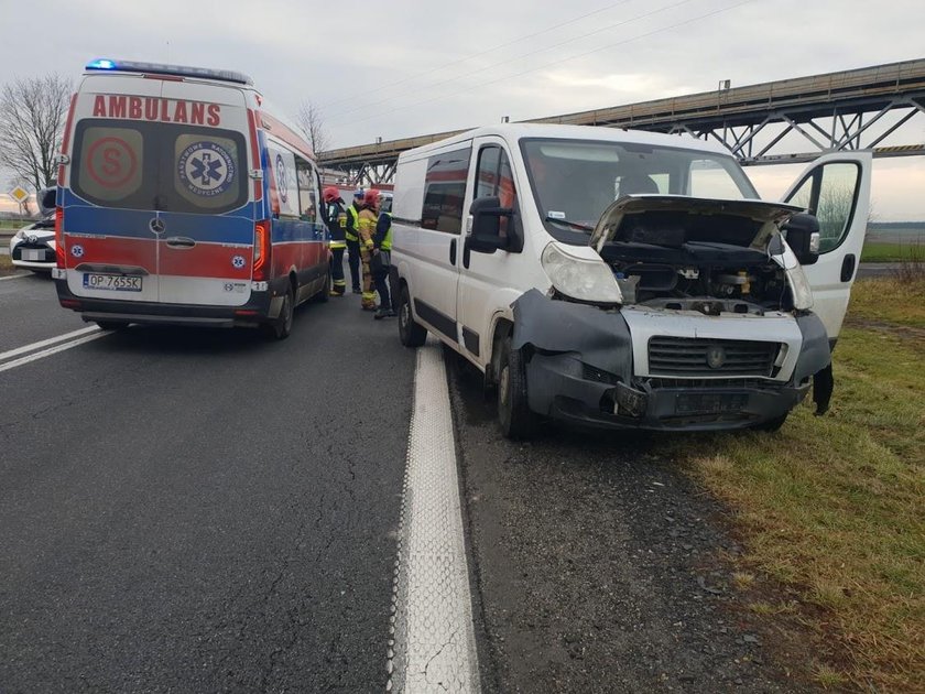 Groźny wypadek w Zimnicach Małych