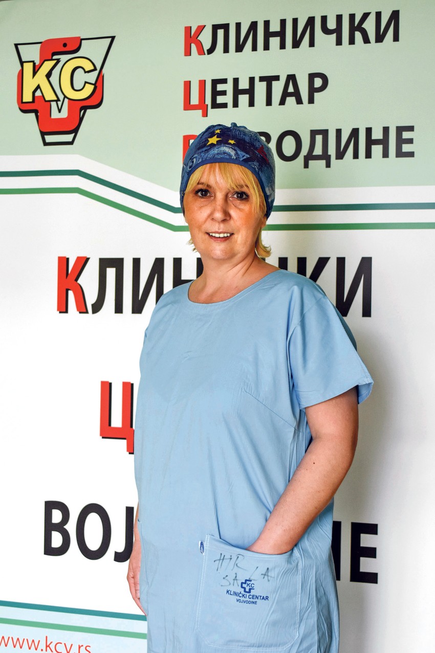 Nataša Gocić, doktorka u korona centru Kliničkog centra Vojvodine