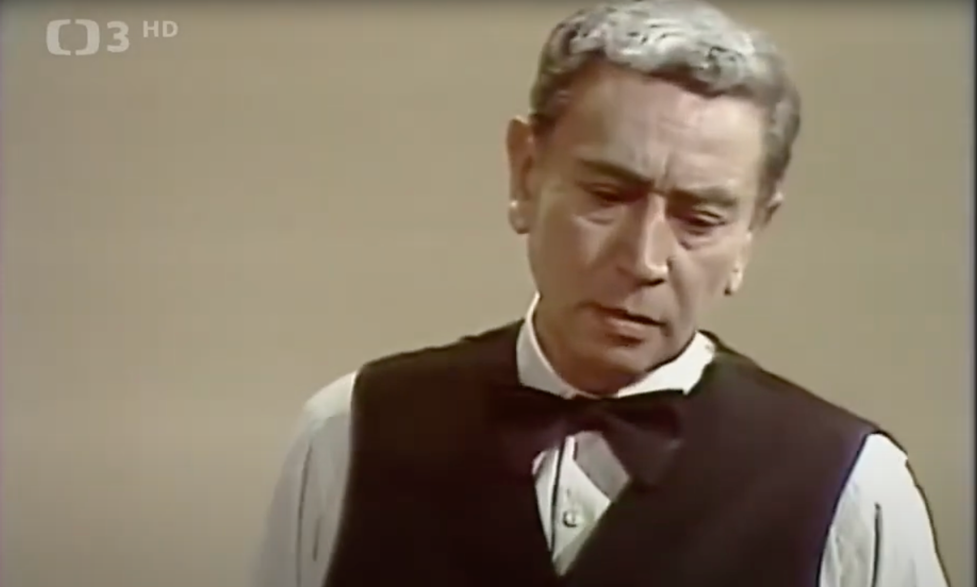 Český herec Jiří Lír. 