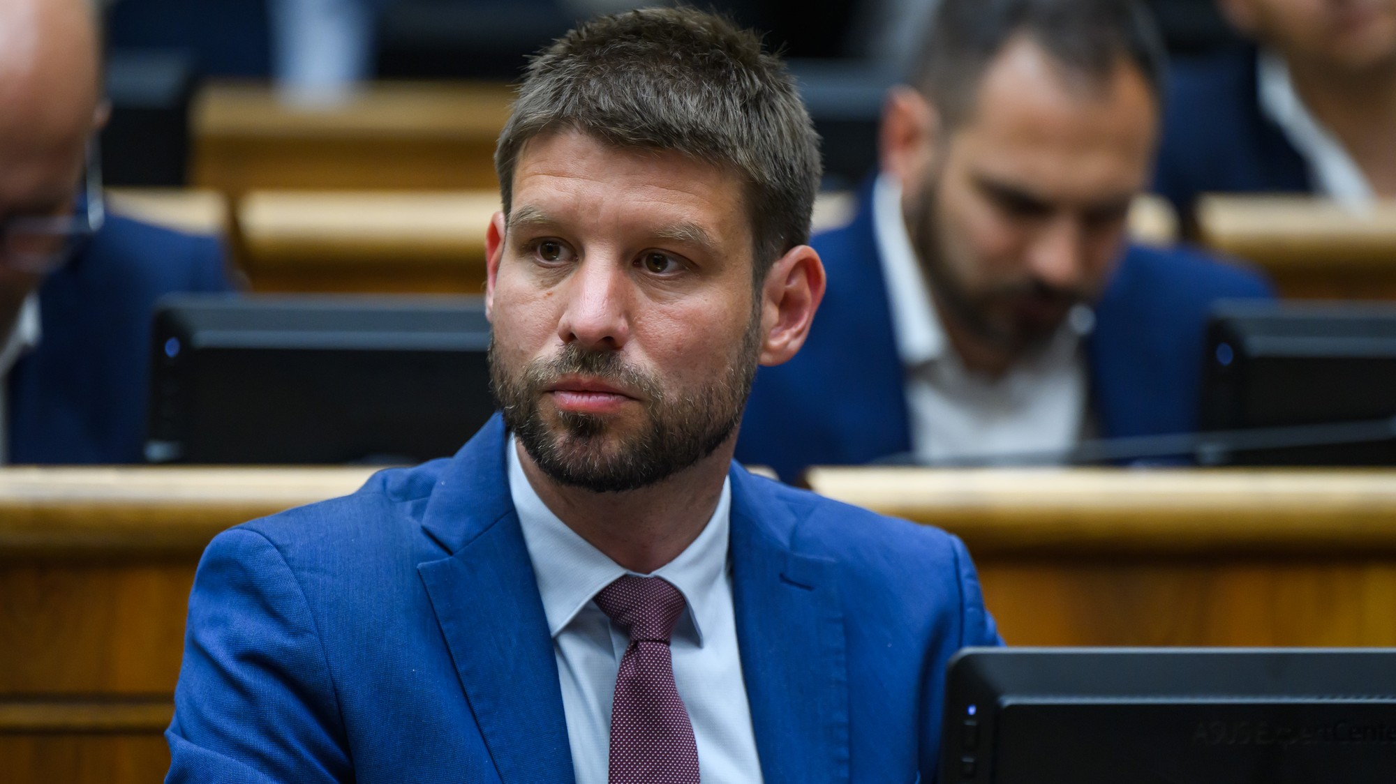 Poslanec NR SR Michal Šimečka (Progresívne Slovensko).