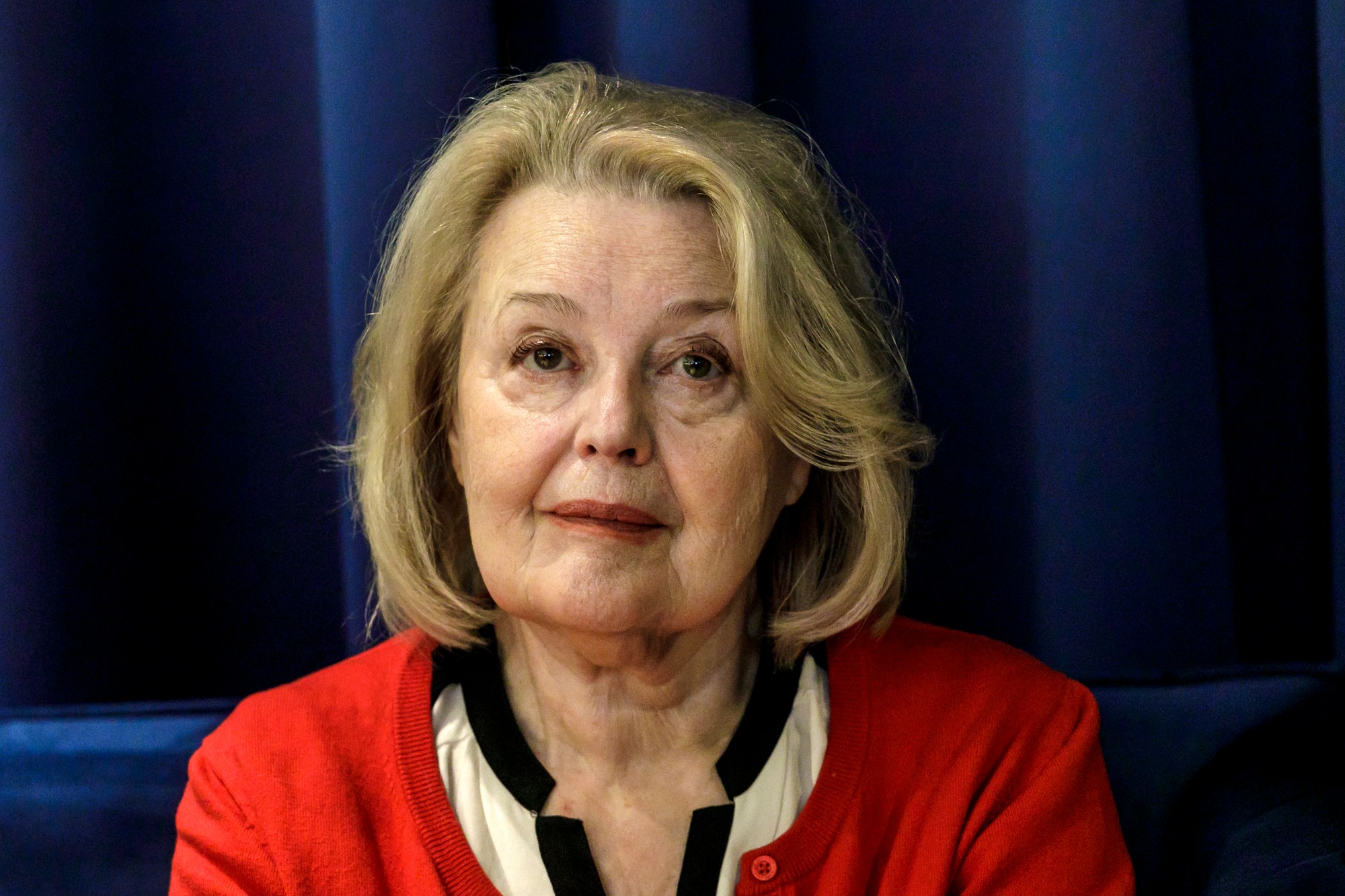 Herečka, bývalá diplomatka a expolitička Magda Vášáryová.