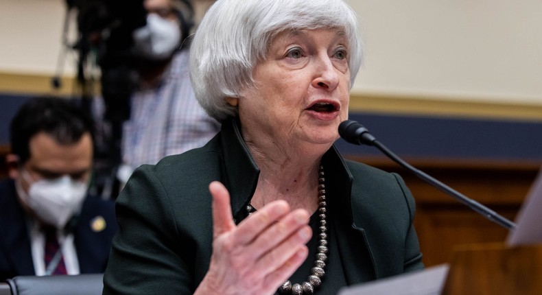 Treasury Secretary Janet Yellen.