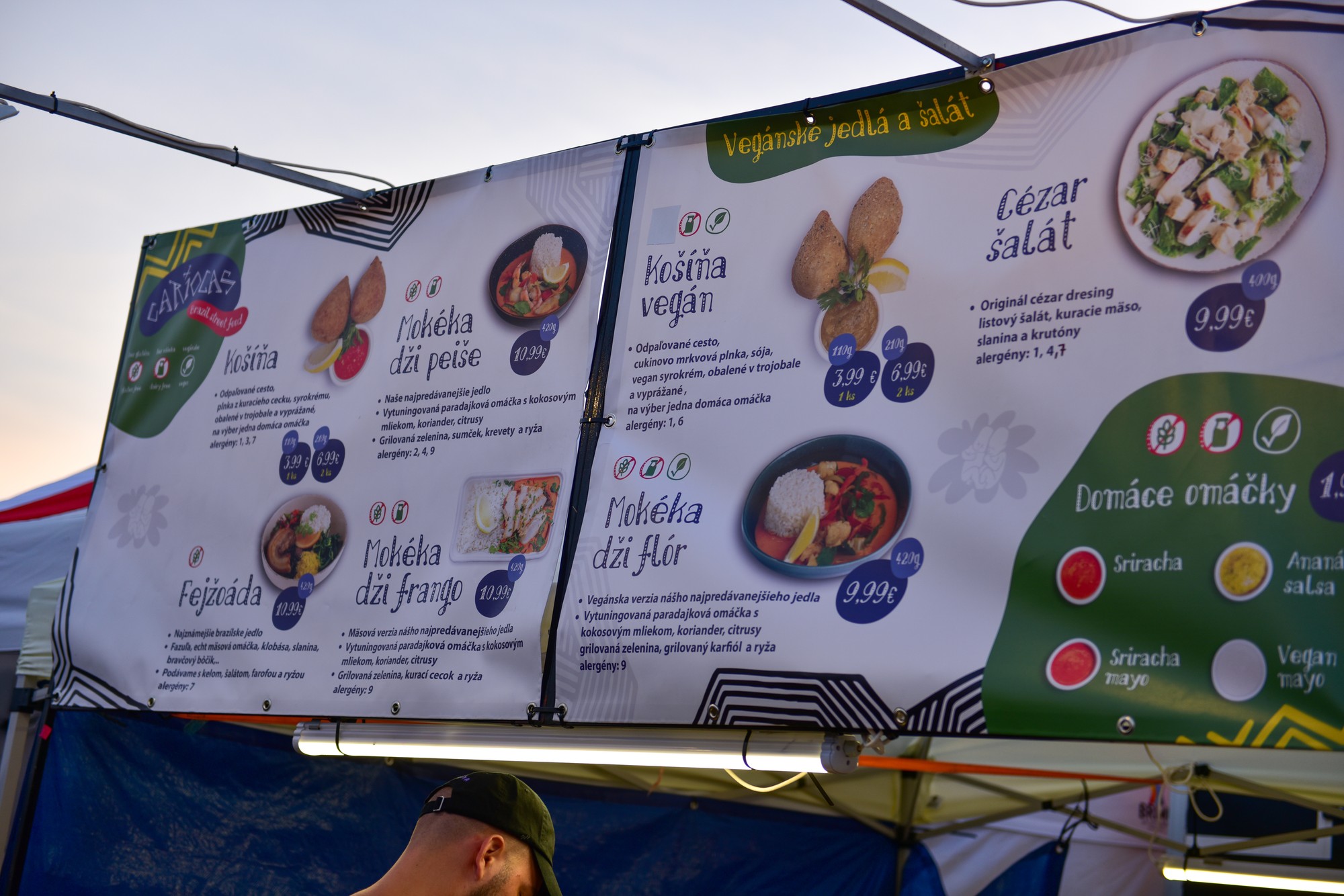 Festival Pohoda ponúkol aj tento rok široký výber jedál.