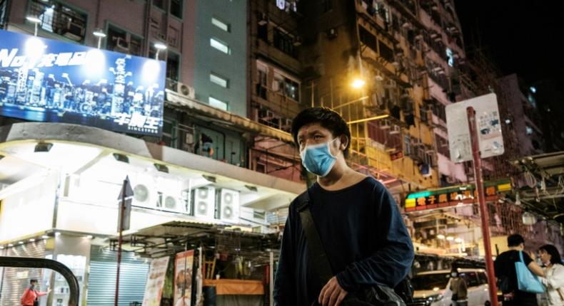 Leung Ping-kuen, who is virtually blind and usually sleeps in a 24-hour McDonald's, now finds himself on the streets because of the coronavirus