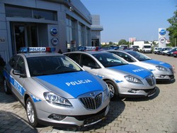Policja przesiada się do mocnej Lancii!