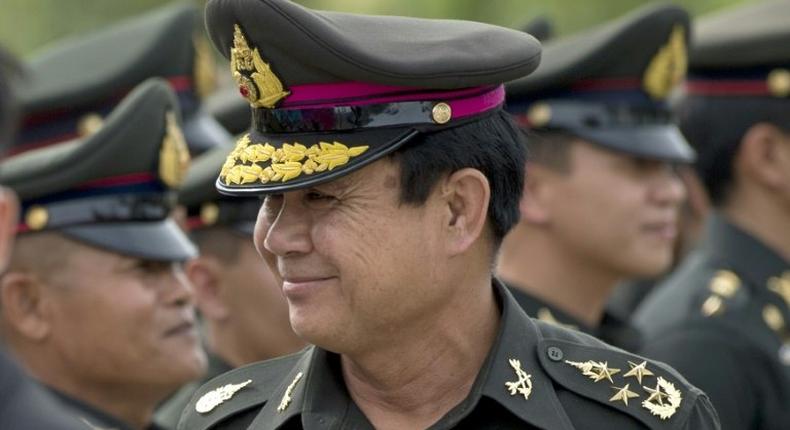 Thailand's Prime Minister Prayut Chan-O-Cha, pictured in August 2014