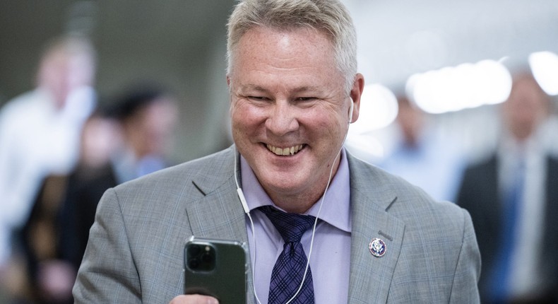 Rep. Warren Davidson, R-Ohio, is seen in the U.S. Capitol on Friday, June 24, 2022.