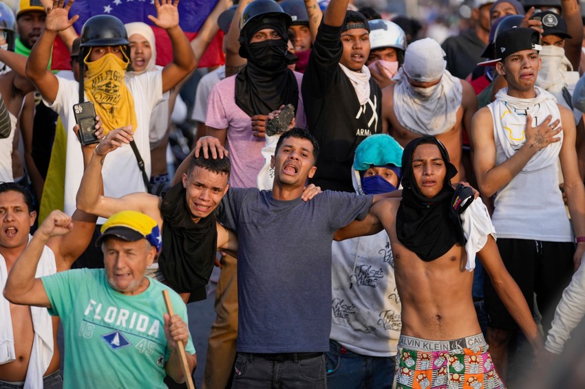 Protesti u Venecueli nakon izbora - Karakas