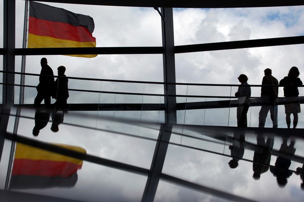 Logo Made in Germany przyciąga polskie firmy. Na zdjęciu Reichstag - parlament Niemiec w Berlinie