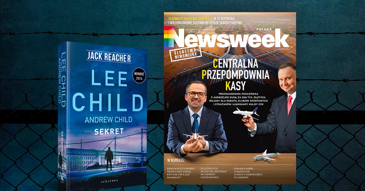 Sensacyjna powieść braci Childów z najnowszym „Newsweekiem”!