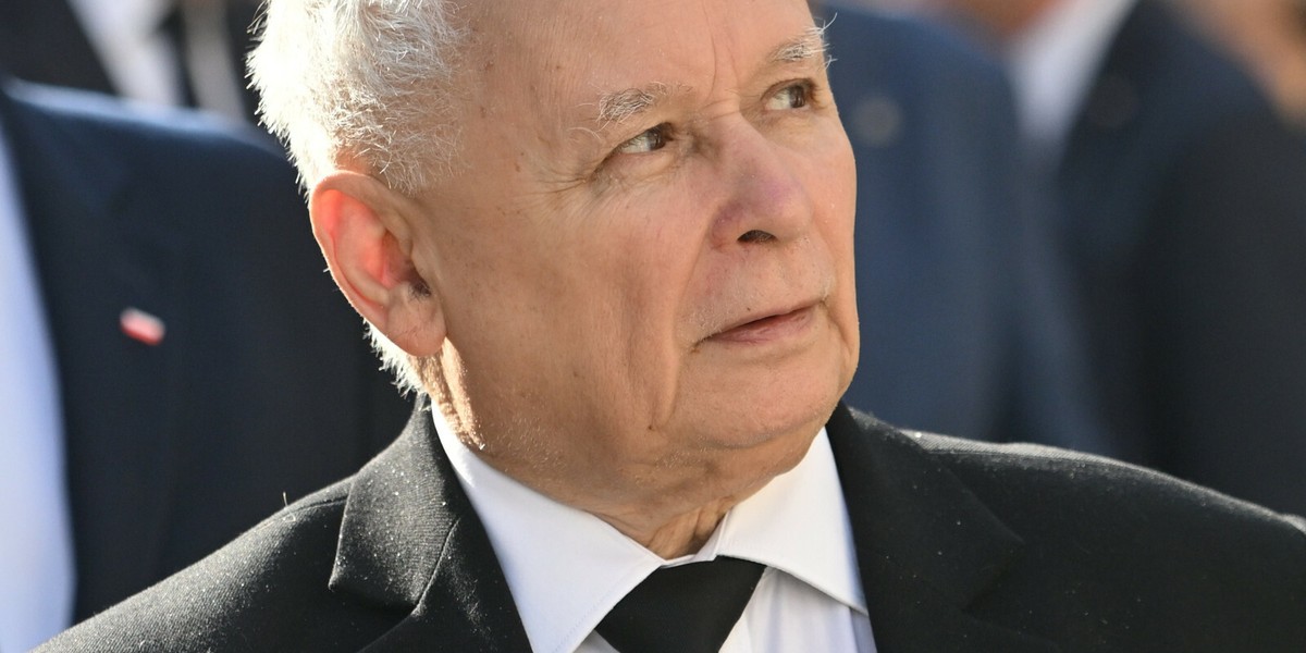 Prezes PiS Jarosław Kaczyński