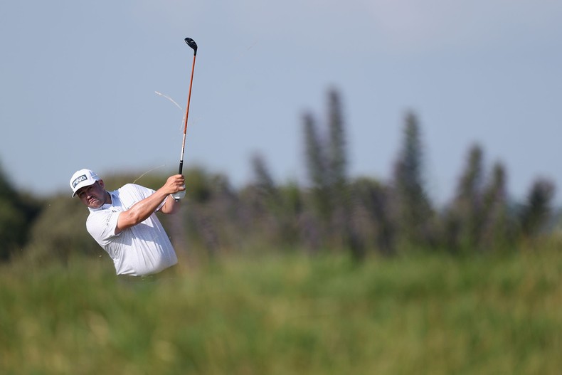 Lawrence completed a bogey-free final round of 62 after beginning Sunday six shots behind the leader [WARREN Little/Getty Images]