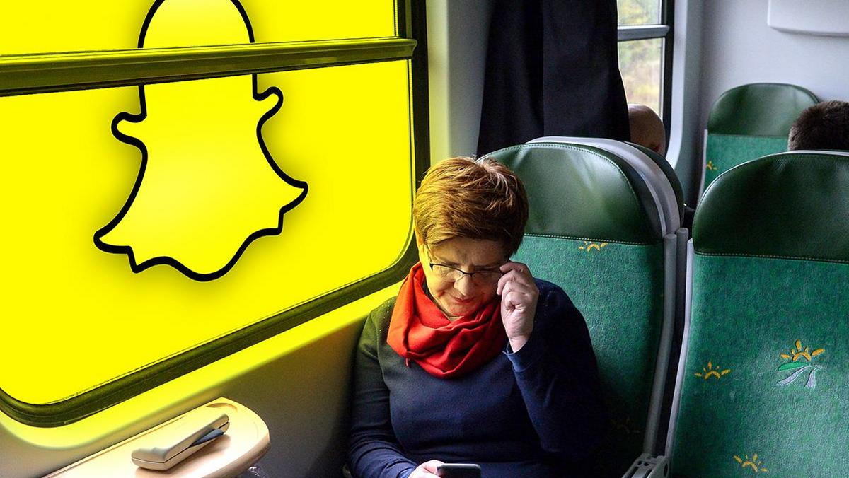 Beata Szydło ma konto w serwisie Snapchat